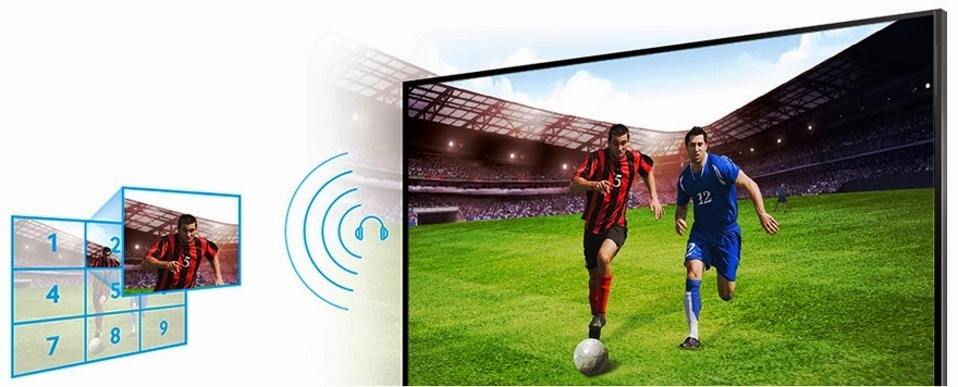 Soccer Mode LED TV Samsung Series 5 40 Inch UA-40H5100