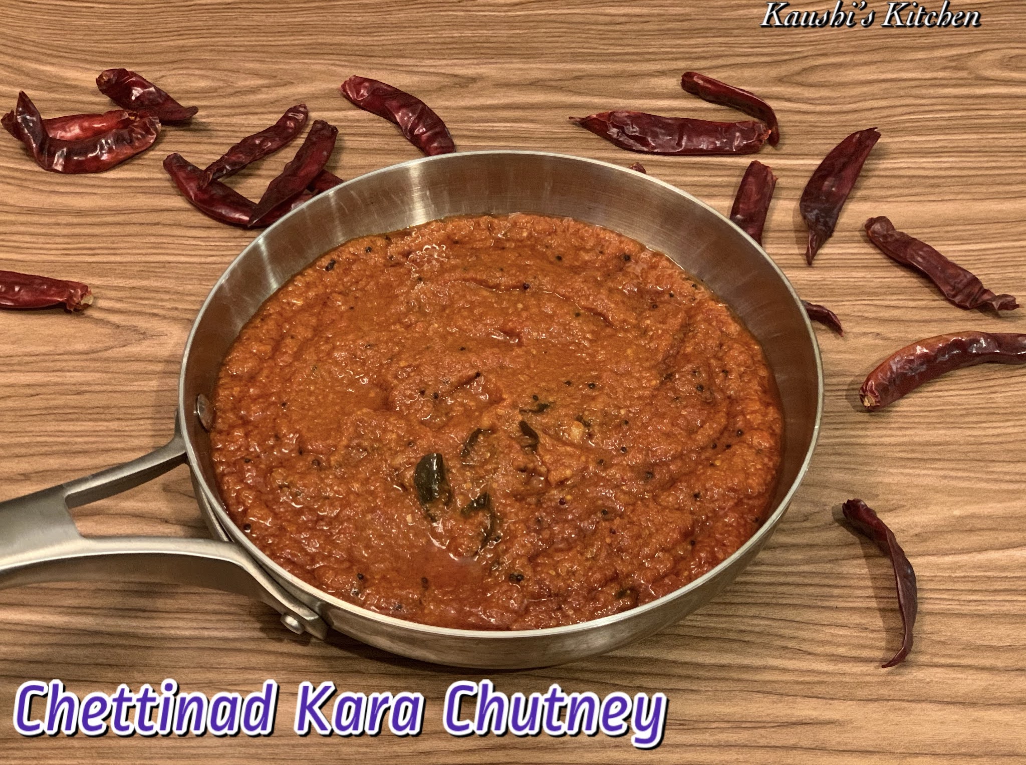 Chettinad Kara Chutney Kara Chutney Chettinad Thakkali Chutney