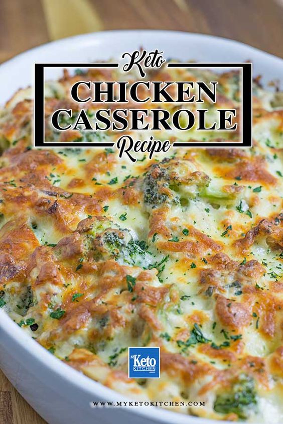 Keto Cheese Chicken Broccoli Casserole My Favorite Recipe