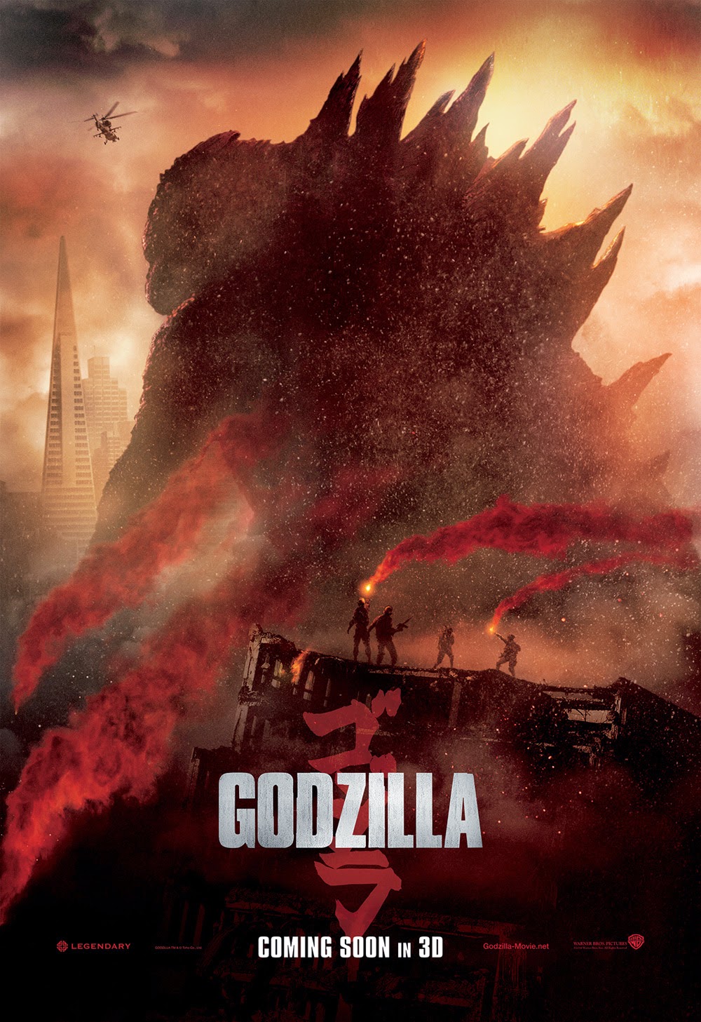 Latest 'Godzilla' Artworks Reveal More Spine and Tail Details