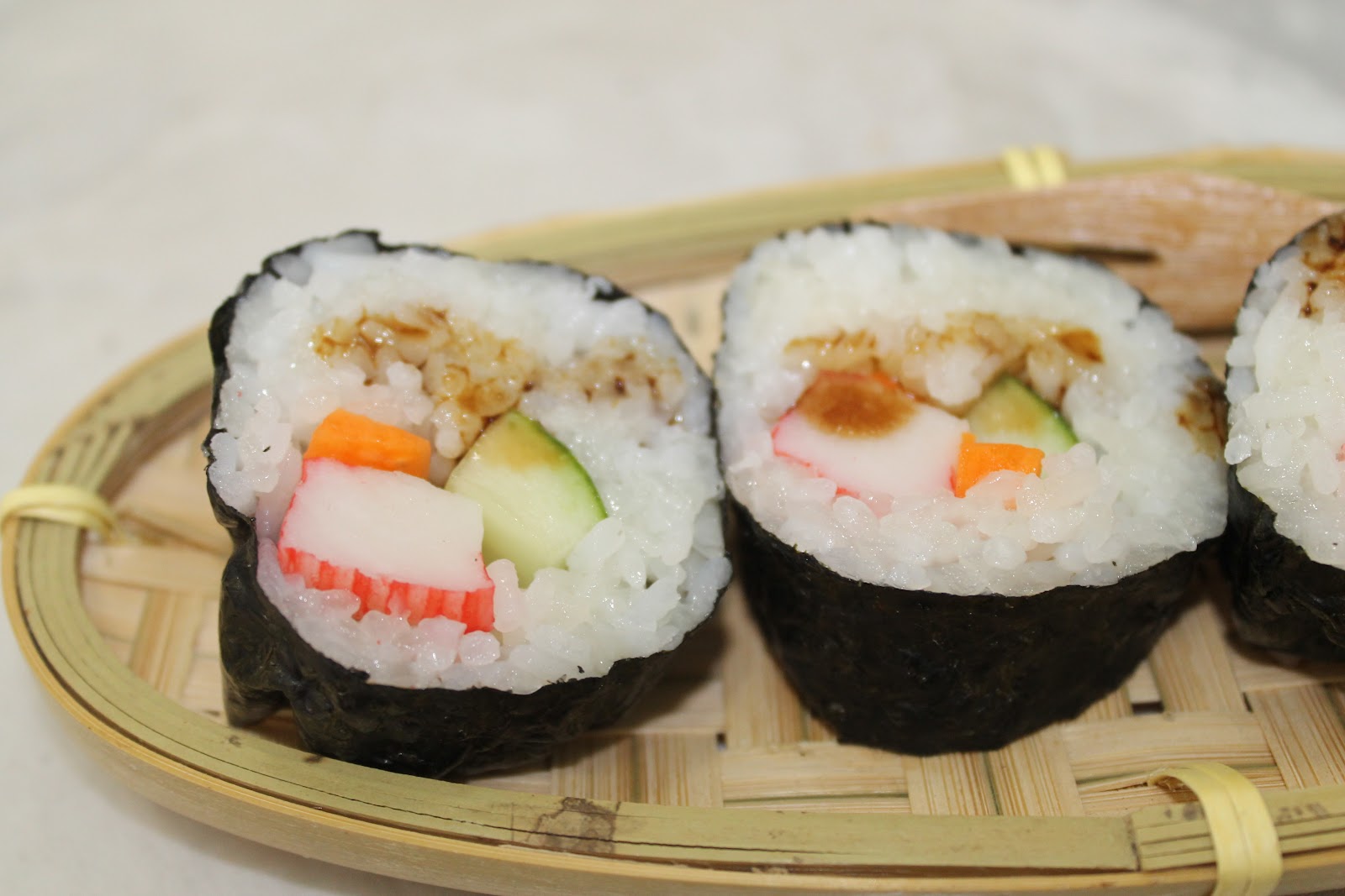 Mely's kitchen Sushi with Crab Sticks