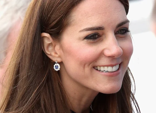 The Duchess of Cambridge is launching the 1851 Trust's two sailing projects and meeting people involved in the project. Afterwards she will open the 'Tech Deck' Education Centre at the heart of the base.