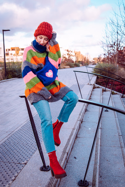 Rainbow sweater