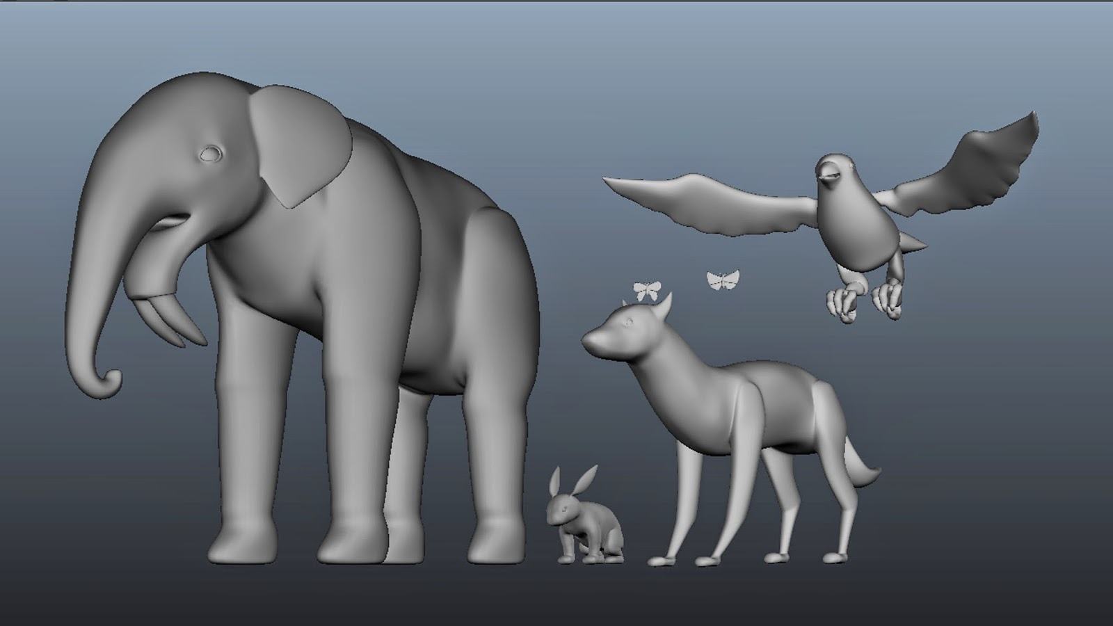 Joey Ku Major Project Museum Animal Extras