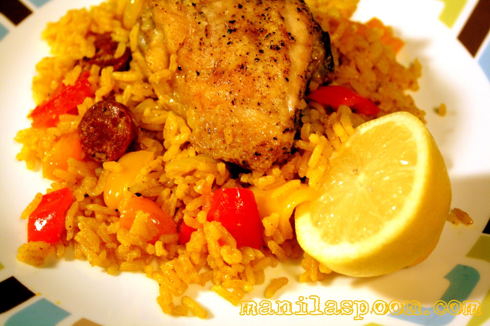 Chicken Paella Manila Spoon