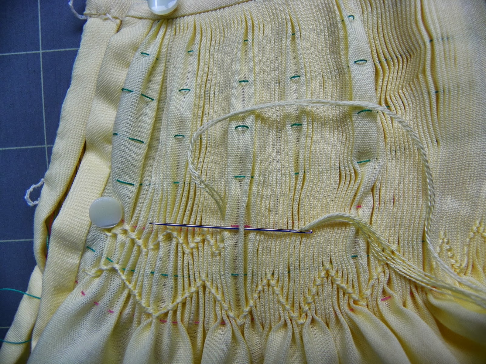 I Made This!: Smocked Bishop dress and a card