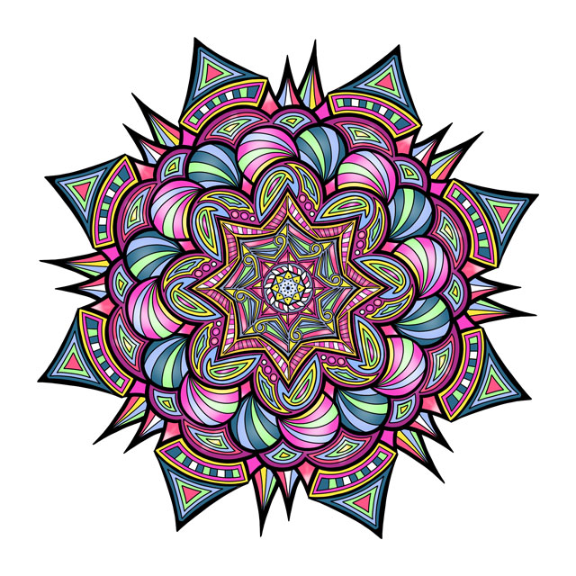 Mandala coloring pages holiday.filminspector.com