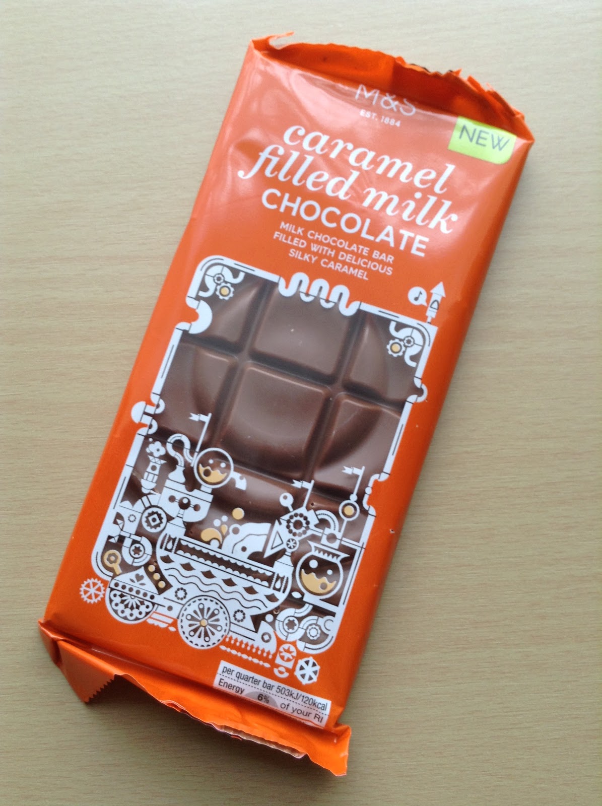 Marks & Spencer Caramel Filled Milk Chocolate Marks & Spencer Caramel Filled Milk Chocolate