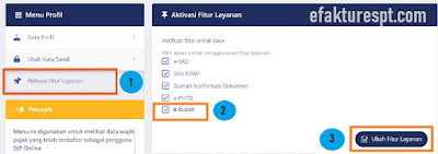 cara mengaktifkan menu e-bupot 23/26 di DJP Online dengan mudah