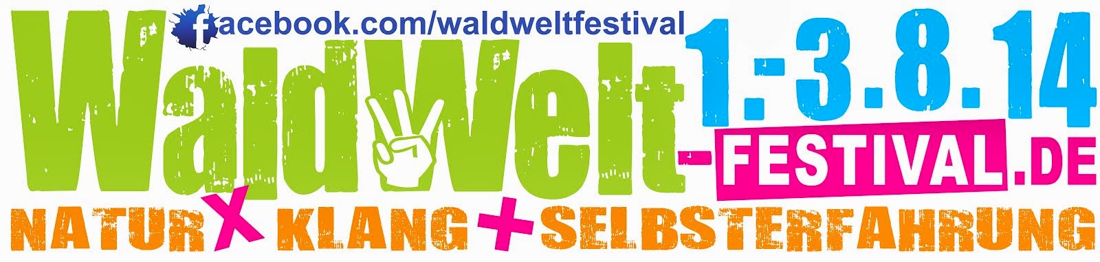 Offizielles Banner WaldWelt-Festival 2014