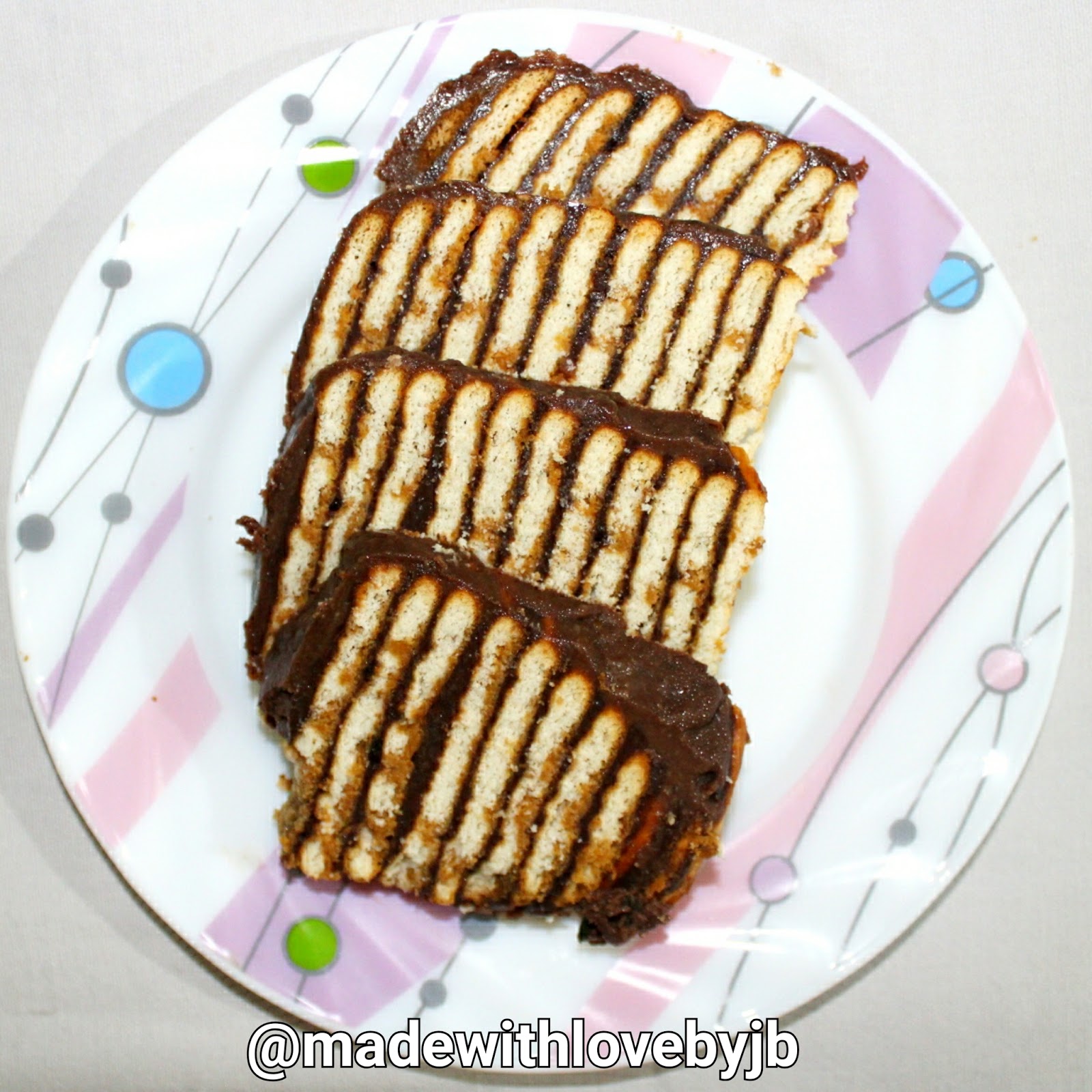 Made with love BISCUIT LOG DESSERT