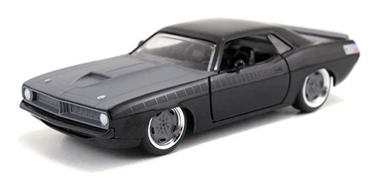 Letty's Plymouth Barracuda coleccion rapido y furioso, coleccion rapido y furioso jada toys, coleccion rapido y furioso 1/32, Letty's Plymouth Barracuda