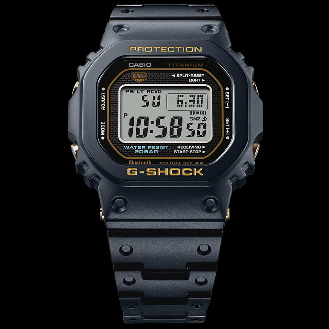 Oceanictime Casio G Shock 5000 Series Full Titanium Borealis Watch