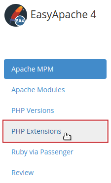 Install php extensions