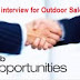 Walk in interview for Outdoor Salesman