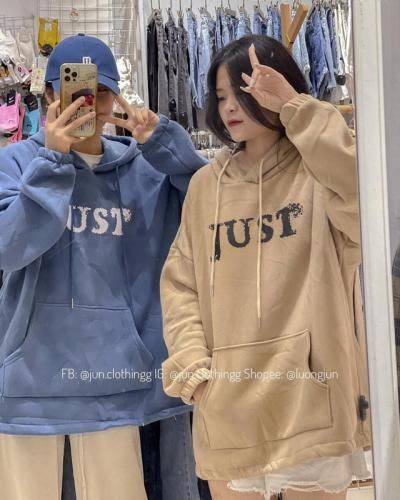 Áo khoác nỉ hoodie JUST mẫu mới basic 12 fecaf8483 db73 415c bbb2