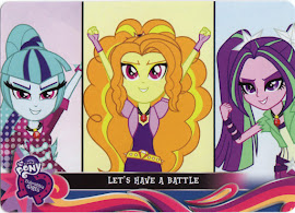 My Little Pony Let's Have a Battle Equestrian Friends Trading Card