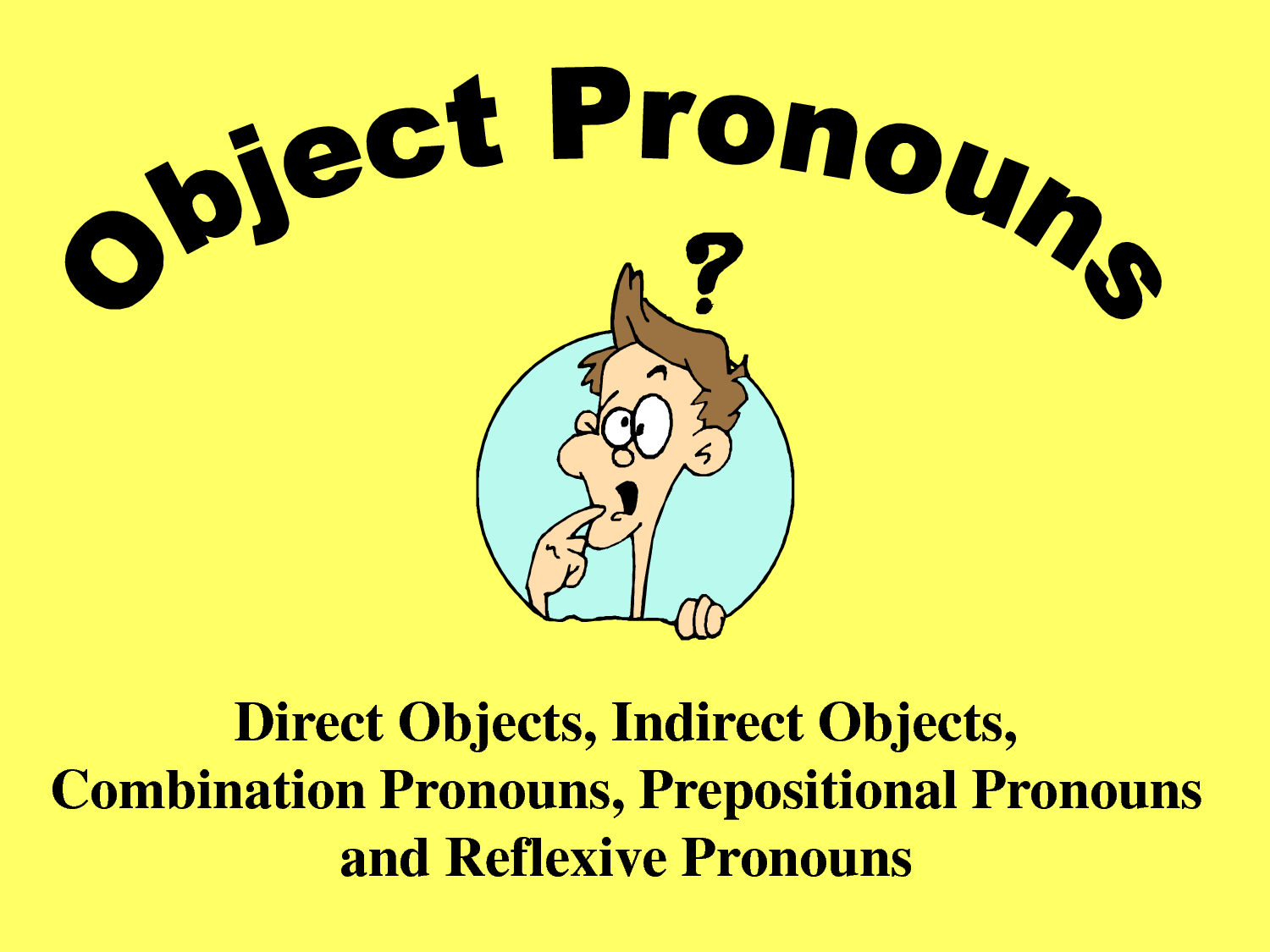 Blog For Batxillerat Students Object Pronouns