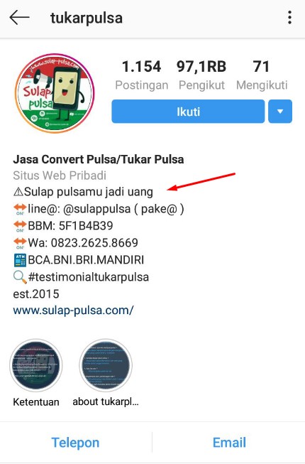 Cara Membuat Bio Instagram Yang Menarik Dengan Tulisan