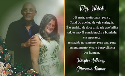 FELIZ NATAL POR JOSEPH E GILVANETE RAMOS