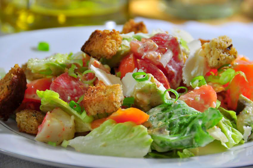 Things wot I Made Then Ate Fake crab salad