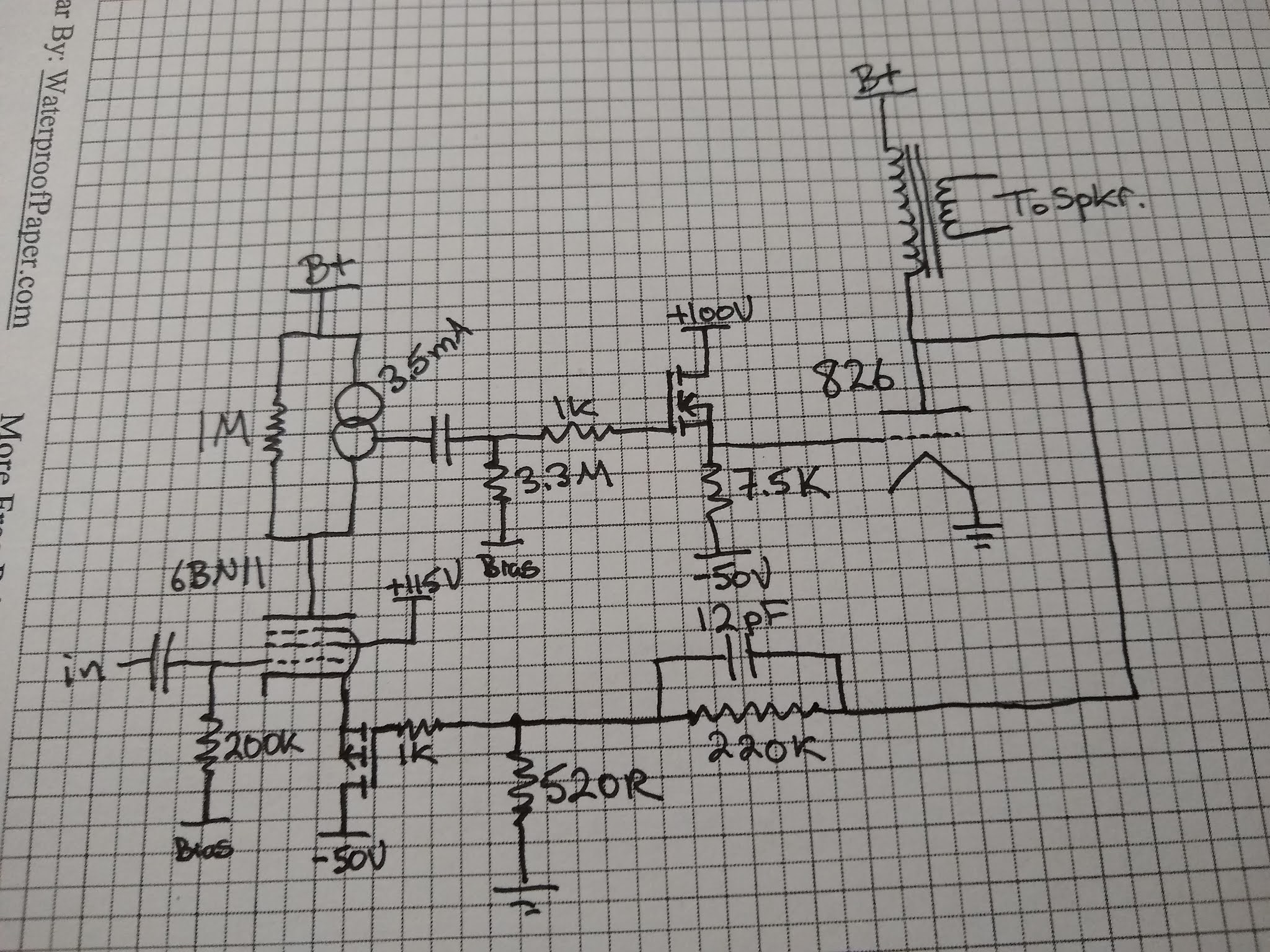 Tube Amps with a Twist An UltraLow Distortion 826 SE Amp