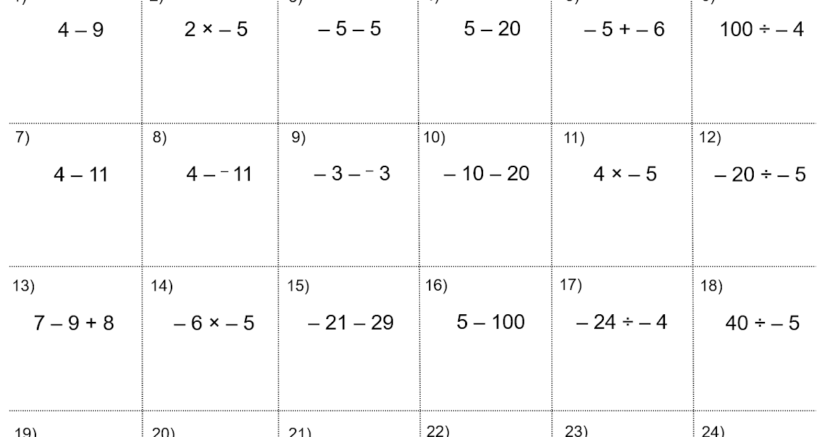 MEDIAN Don Steward mathematics teaching: directed number practice makes ...