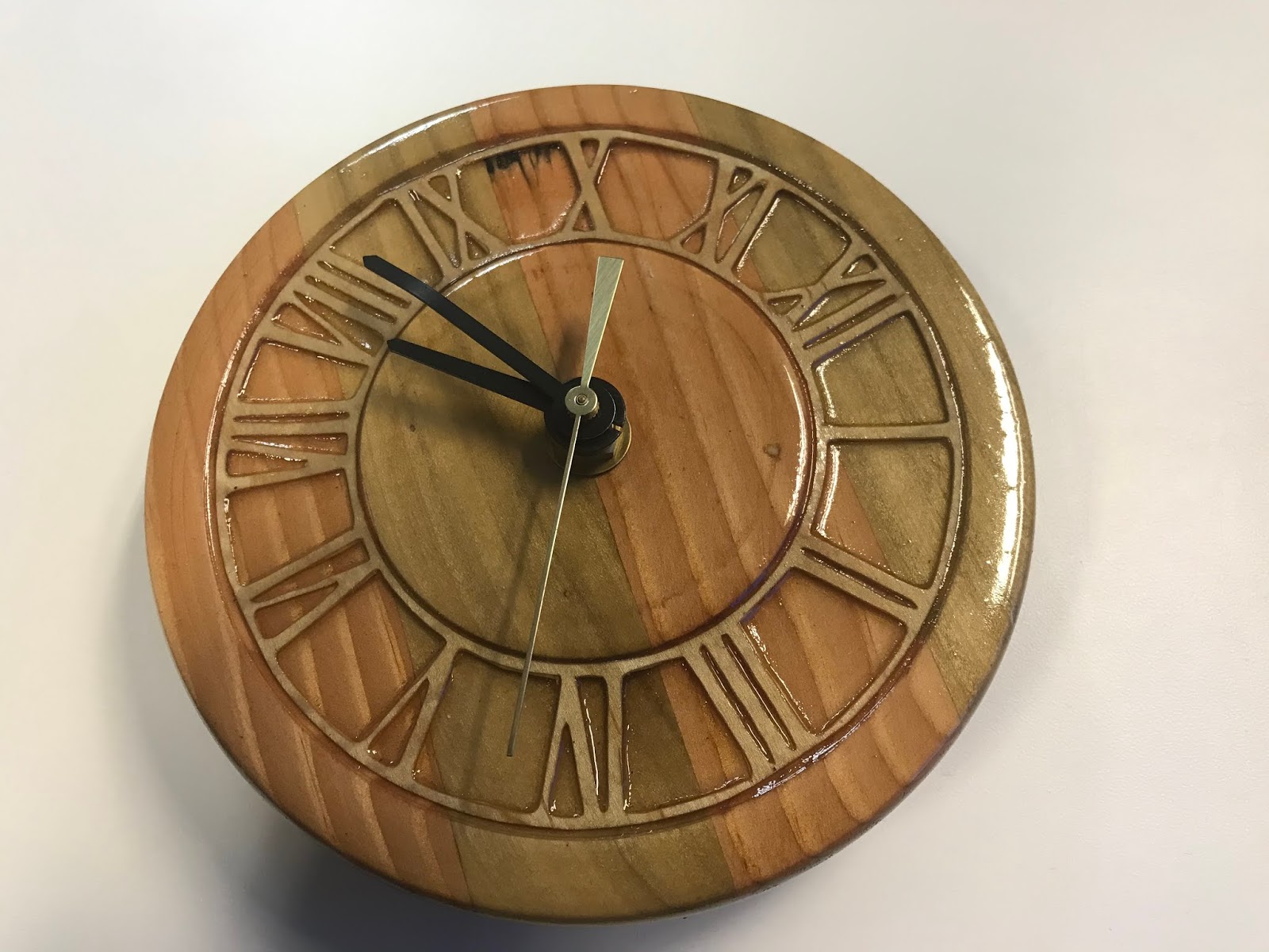 Turning a Simple Clock on a Lathe Small Chronicles