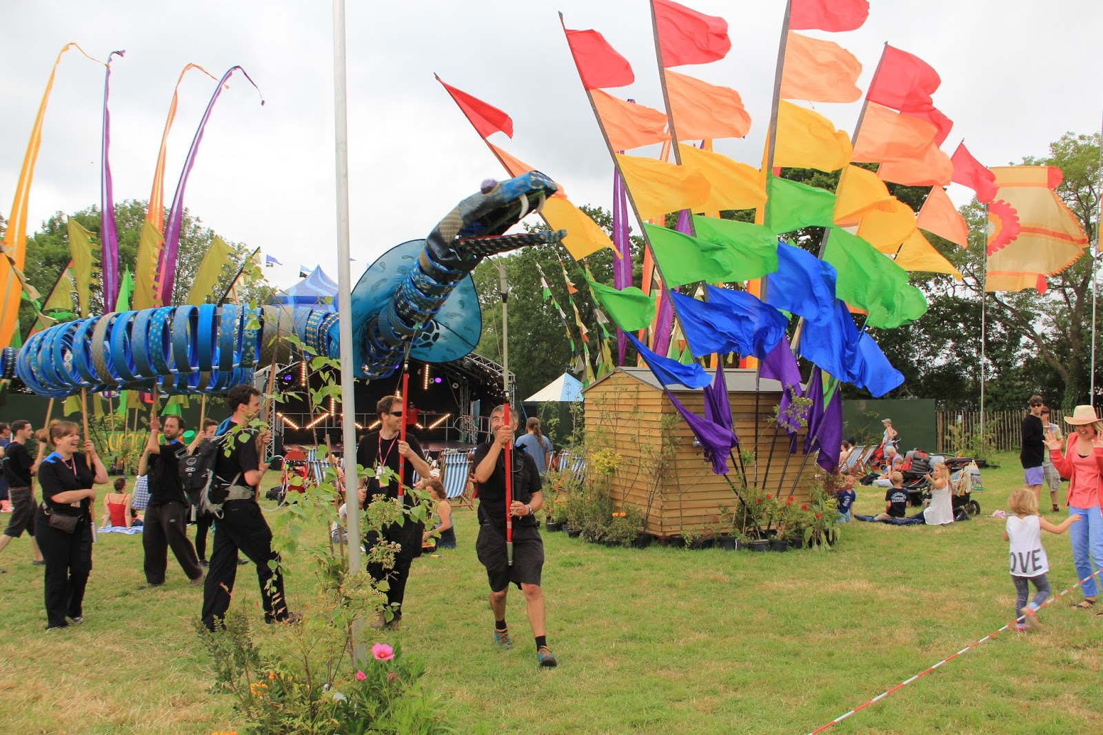 Claire Stringer Glastonbury Festival