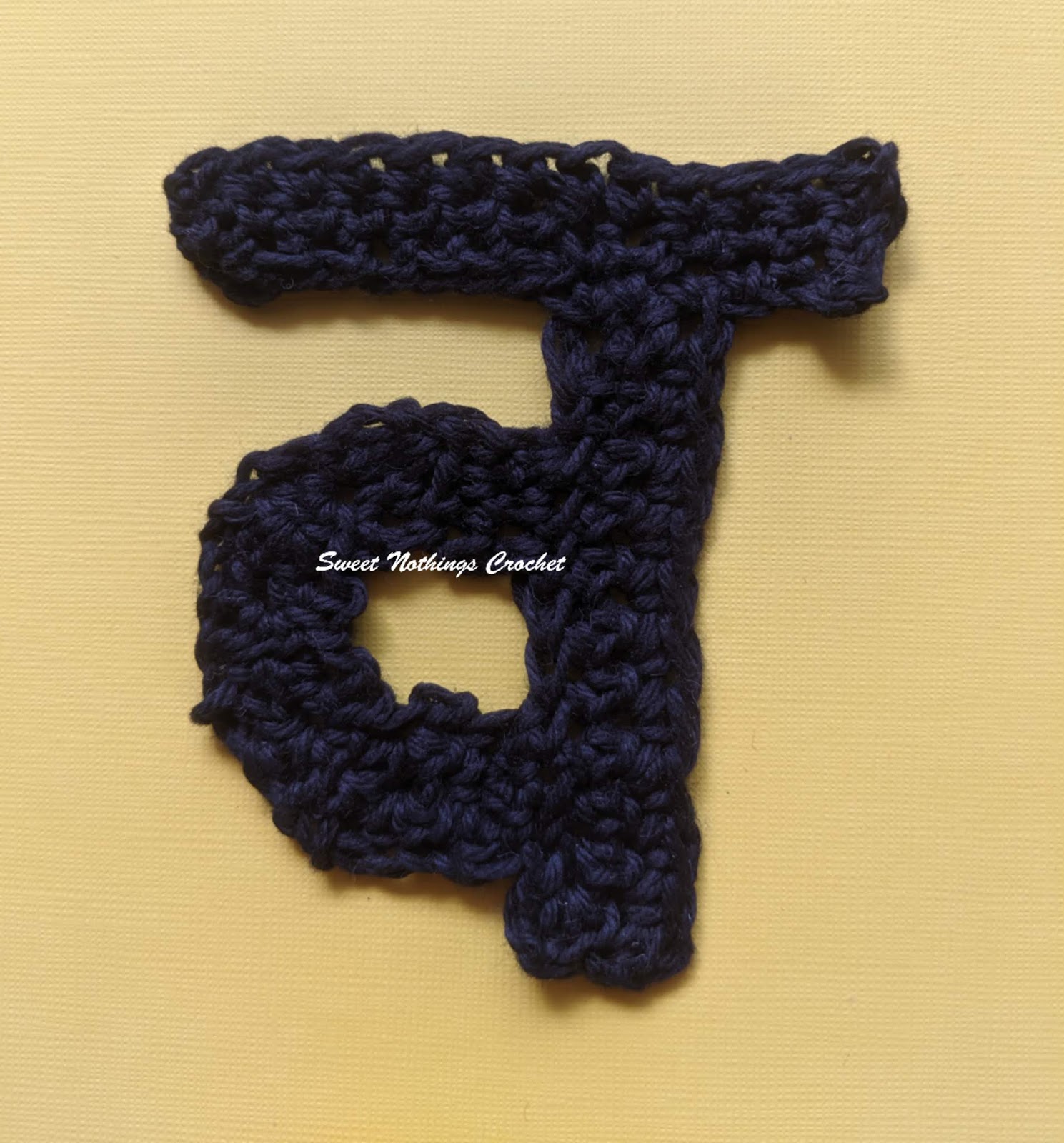 Sweet Nothings Crochet 29th Consonant Of The Hindi Alphabet