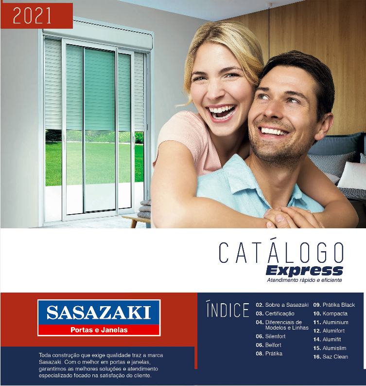 Home Center View SASAZAKI APRESENTA NOVA VERSÃO DE SEU CATÁLOGO