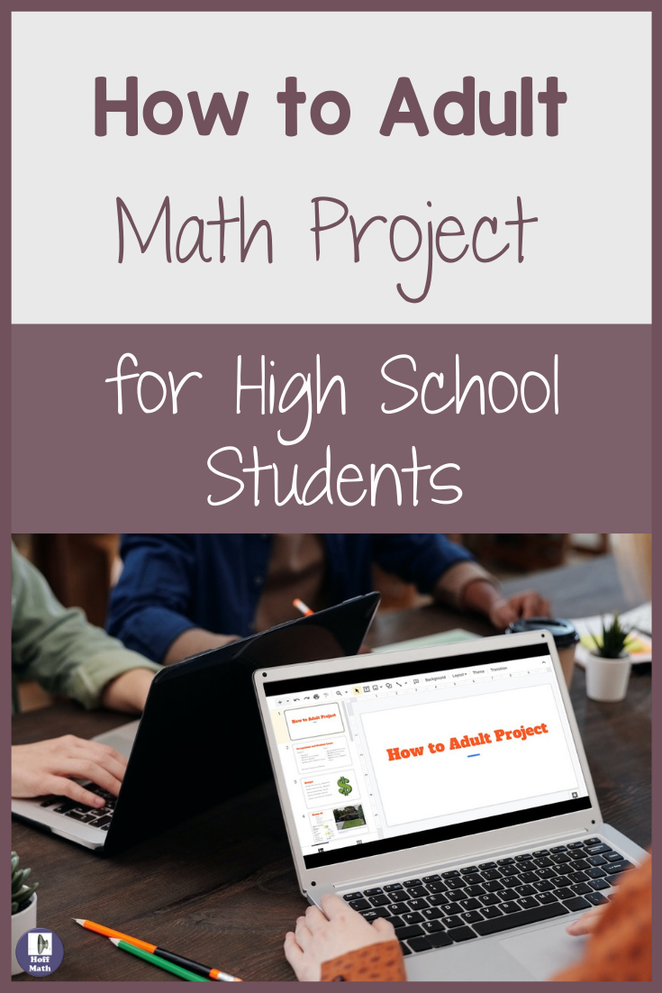 math research project high school