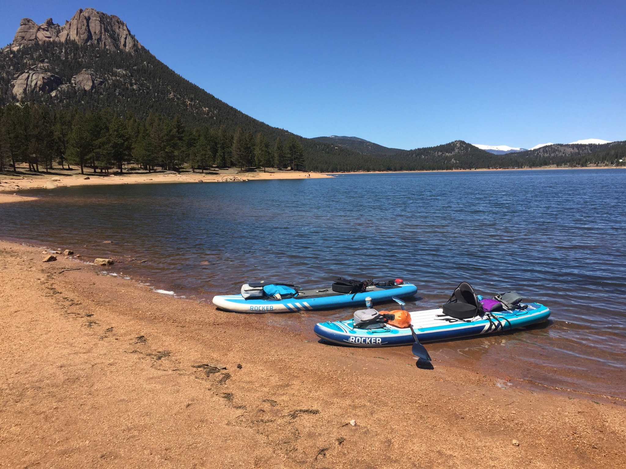 Colorado SUP Explore Wellington Lake