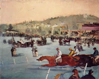 Edouard Manet: Races at the Bois de Boulogne