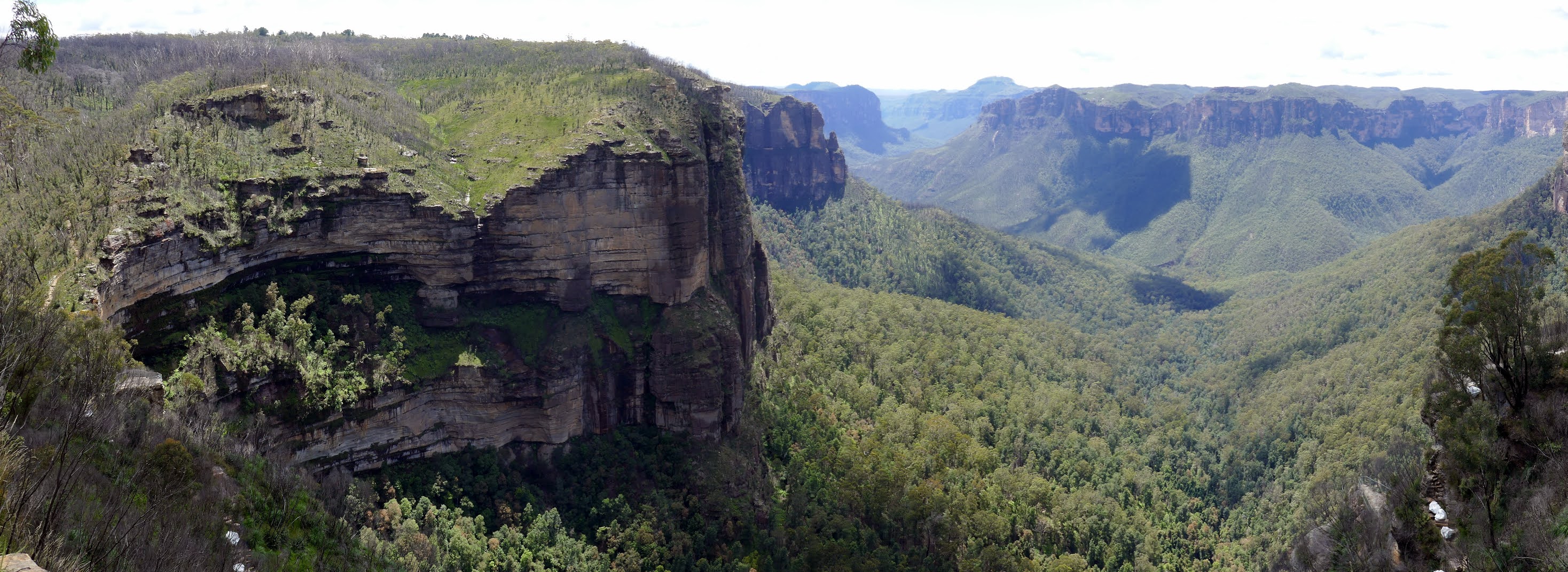 All The Gear But No Idea Govetts Leap, Cliff Top Track, Evans Lookout