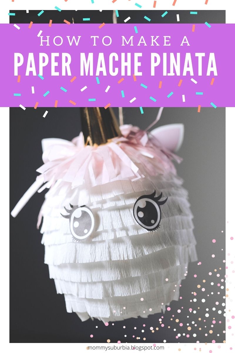 Mommy Suburbia How To Make A Paper Mache Pinata