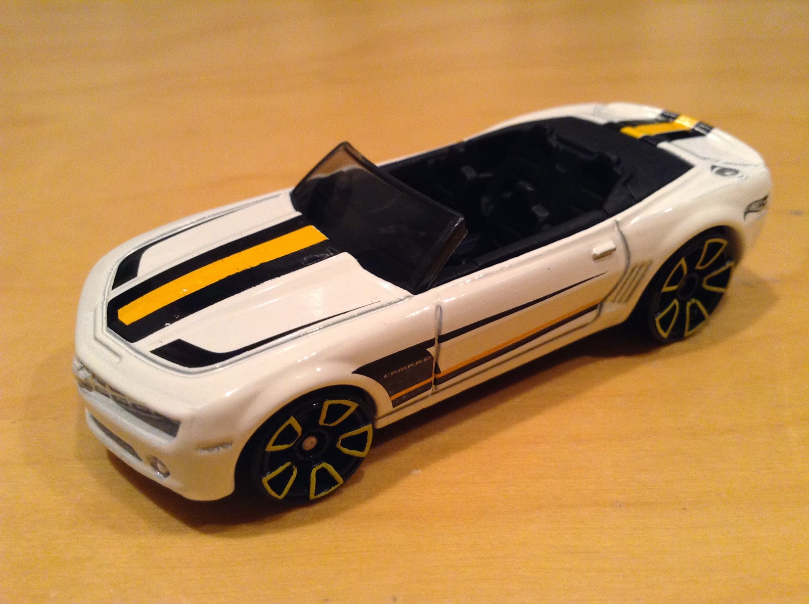 JULIAN'S HOT WHEELS BLOG: Camaro Convertible Concept (2015 Then and Now)