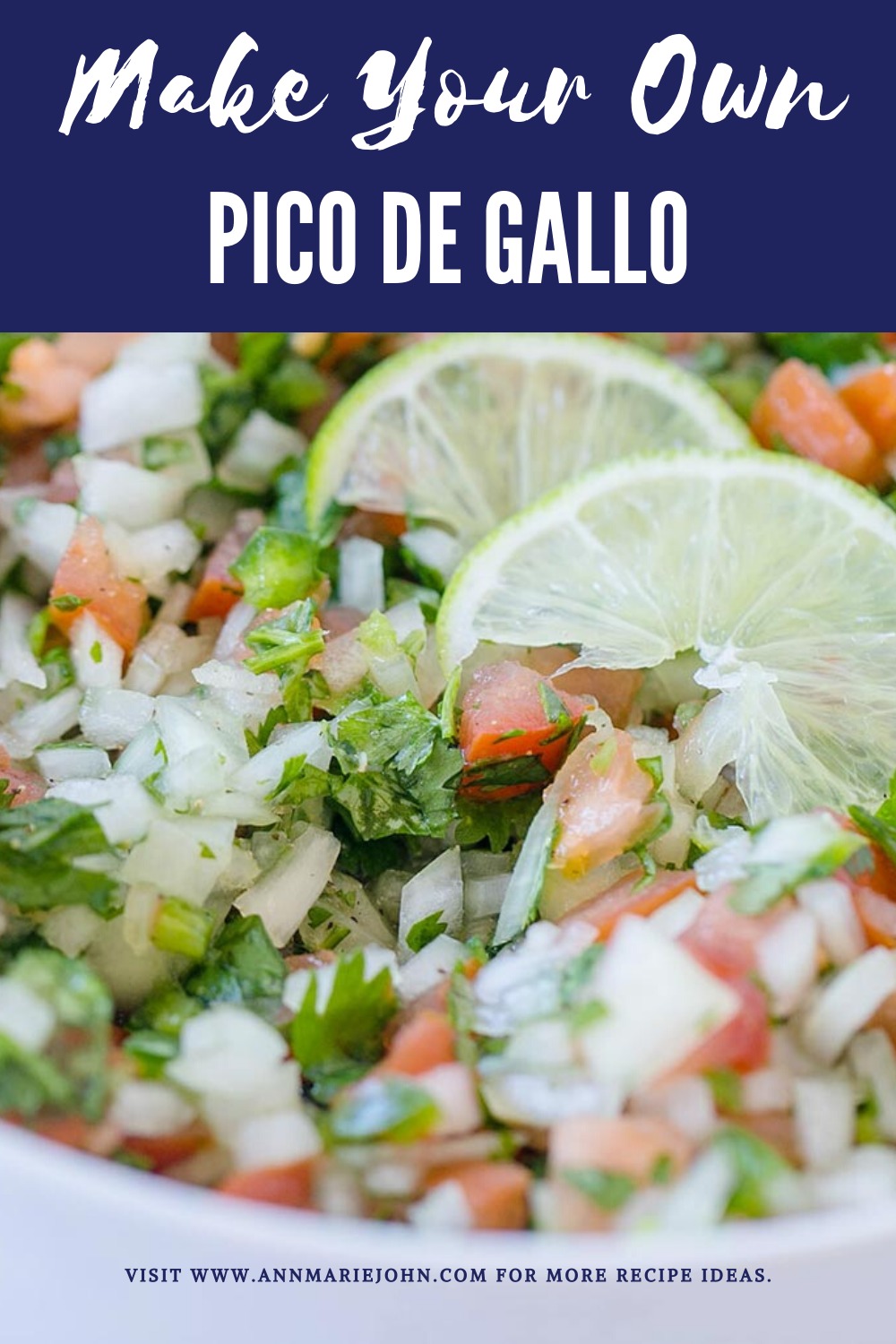 Make Your Own Pico de Gallo