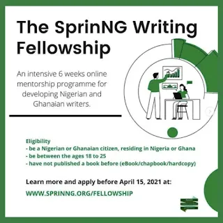 The SprinNG Writing Fellowship (SWF)