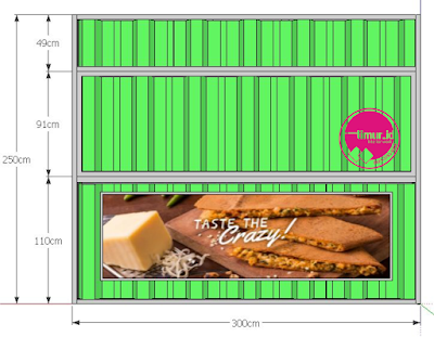 booth makanan di solo