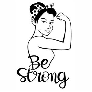 Women Power Be Strong Vector