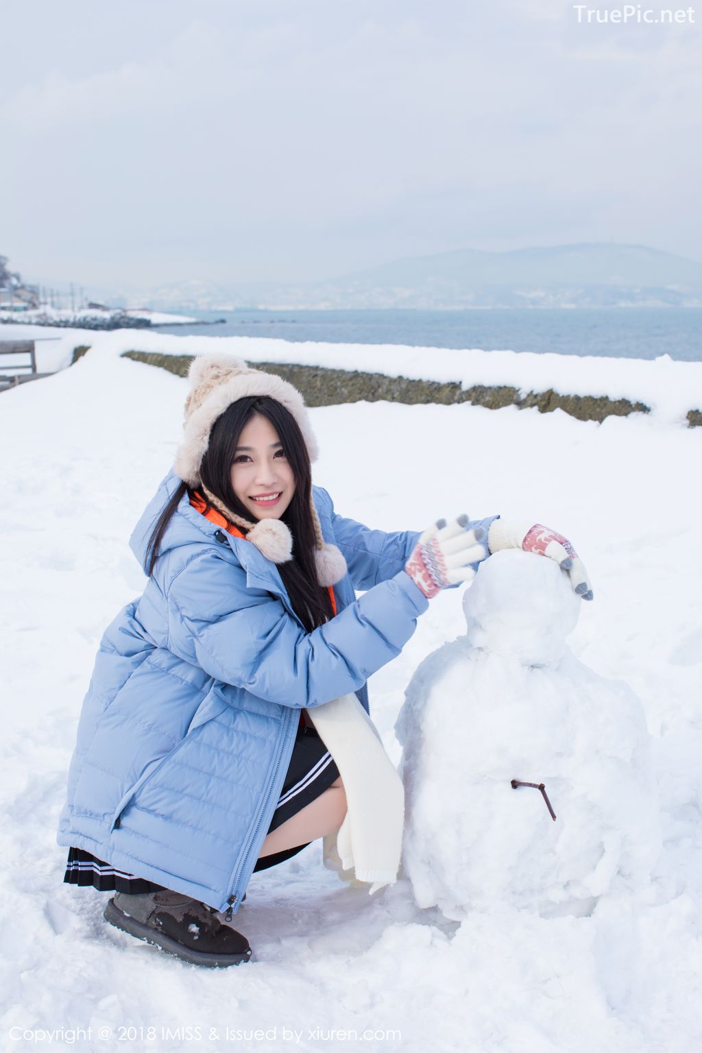 Image-IMISS-Vol.262-Sabrina model–Xu-Nuo-许诺-Sparkling-White-Snow-TruePic.net- Picture-17