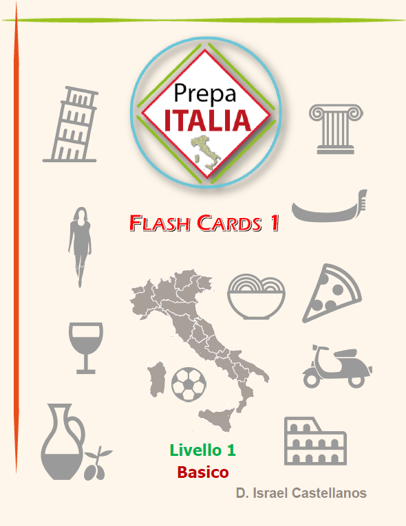 Descarga gratis las flashcards en italiano para aprender a saludar