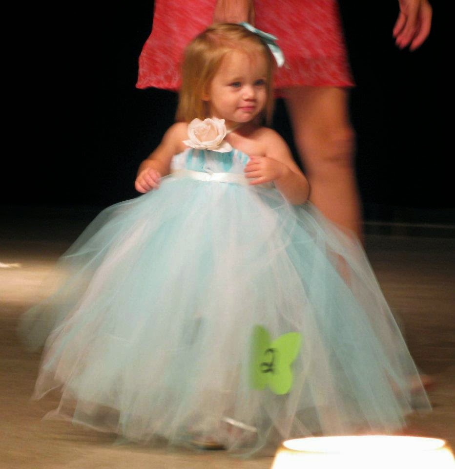 By Mama With Love: Carolina's First & Second Homemade Pageant Dresses