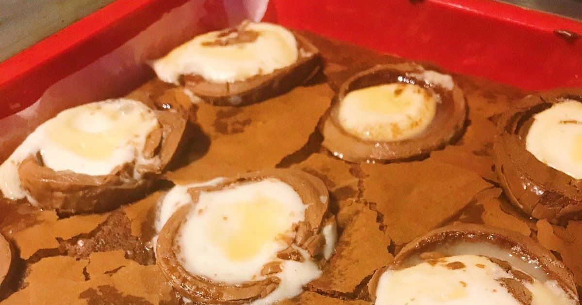 My Easter Creme Egg Brownies Recipe Food and Other Loves