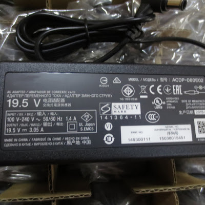 ACDP-060E02 ACDP-060S01 Power Alimentatore 19.5V3.05A per Sony LCD TV AC Charger