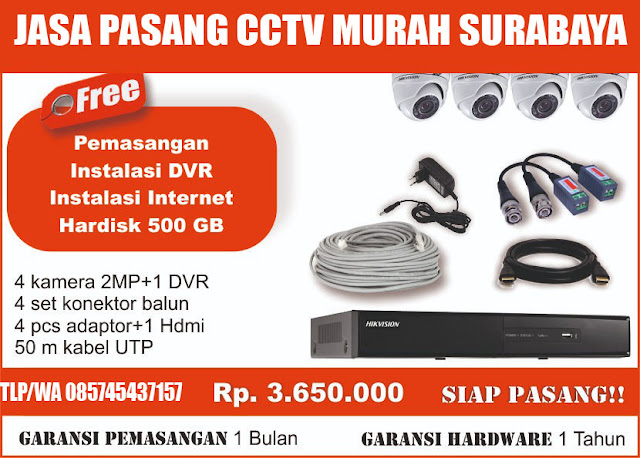 jasa pemasangan cctv surabaya