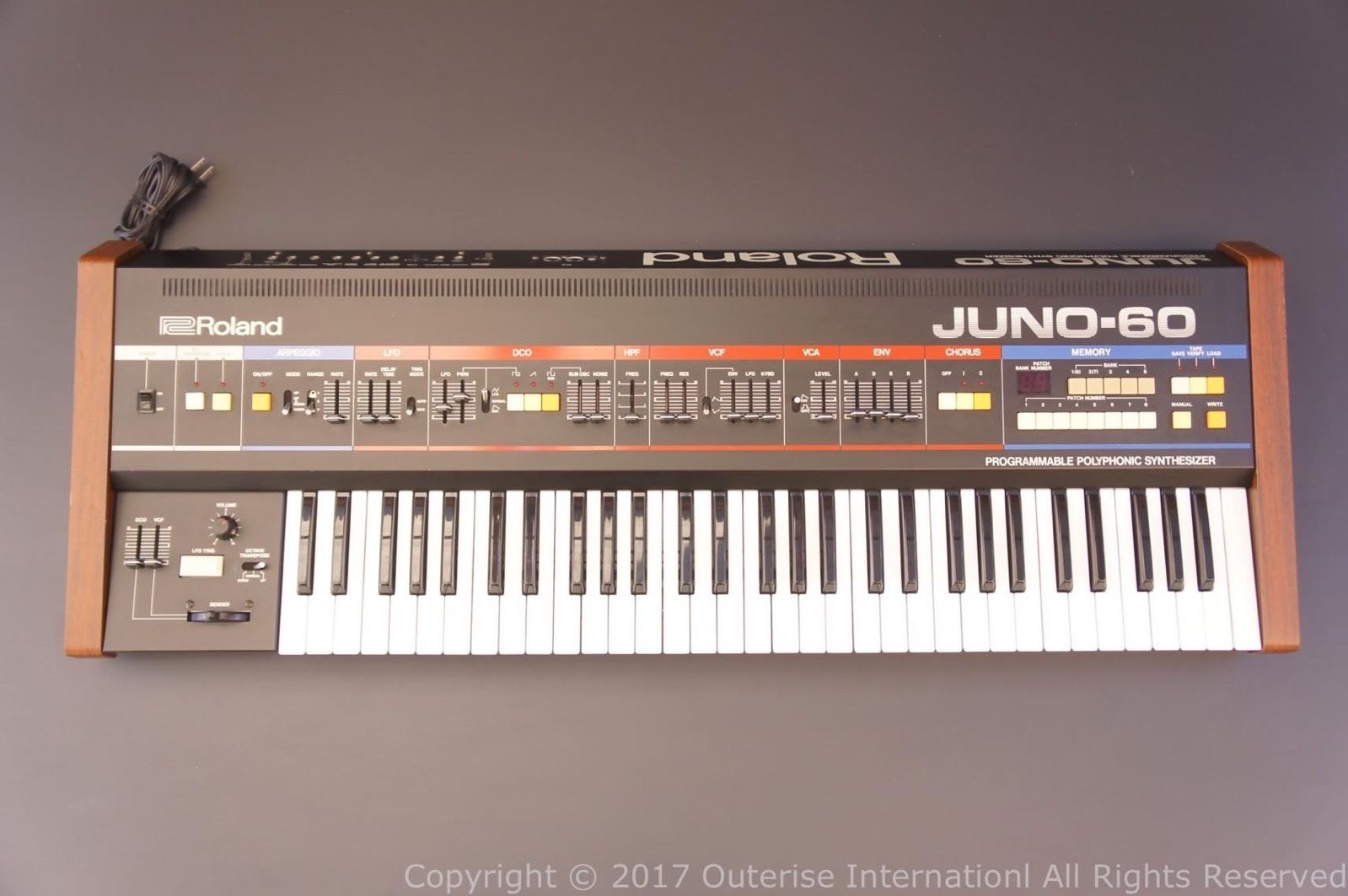 MATRIXSYNTH Roland Juno60 MIDI UPGRADED SN 2909** w/ Original Case