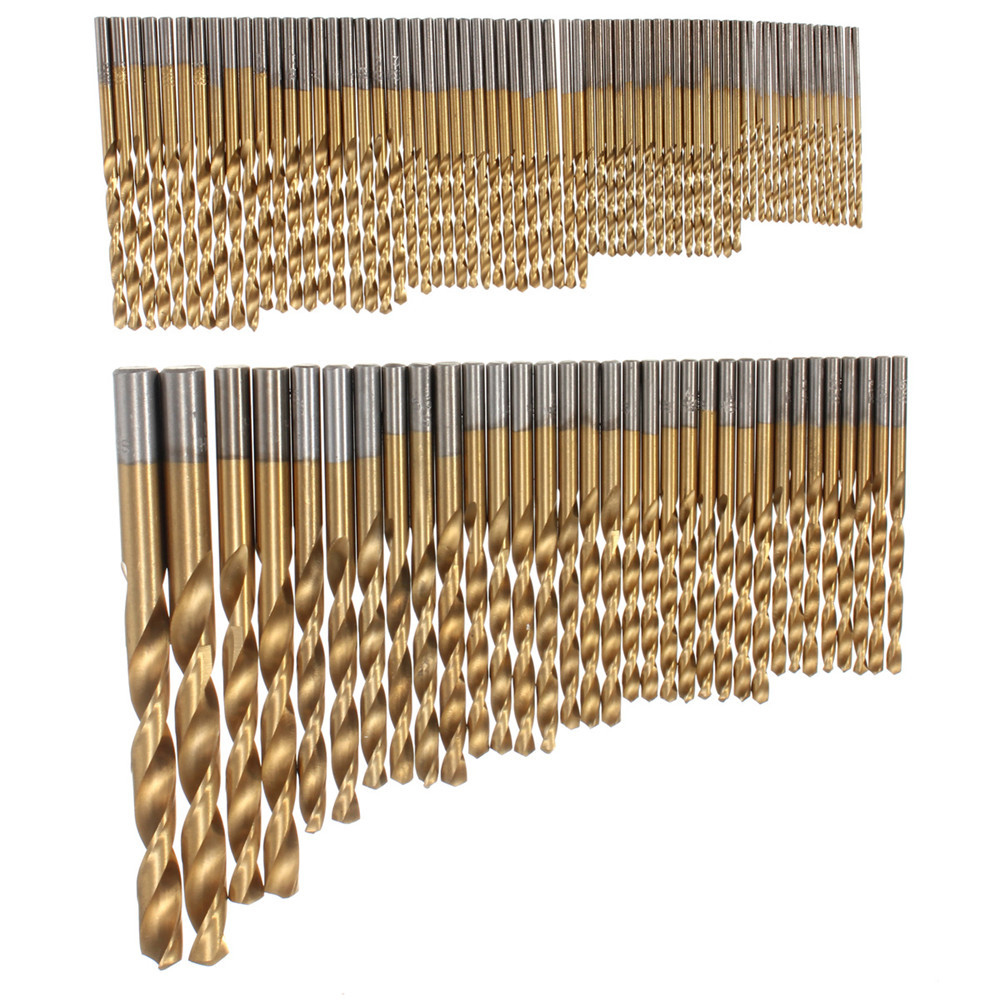 Drill Bit Set Titanium Coated Twist Hown store HOWN STORE