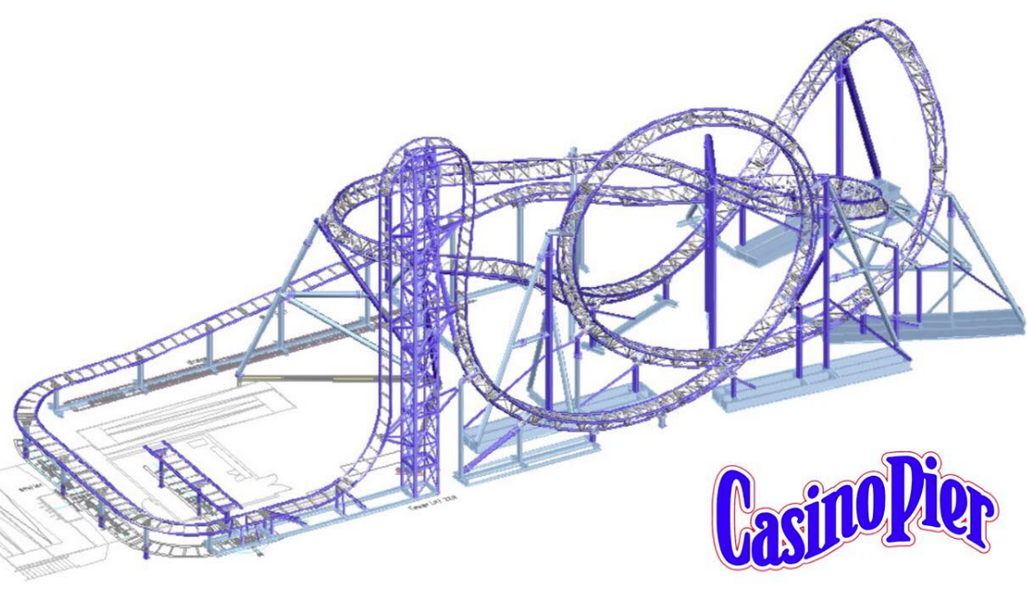 NewsPlusNotes Casino Pier Confirms New EuroFighter Layout